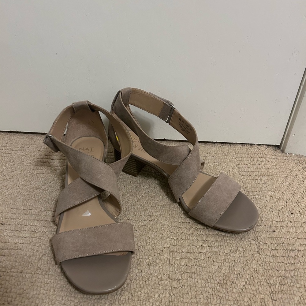 Naturalizer Taupe Strappy Sandals - Picture 5 of 5